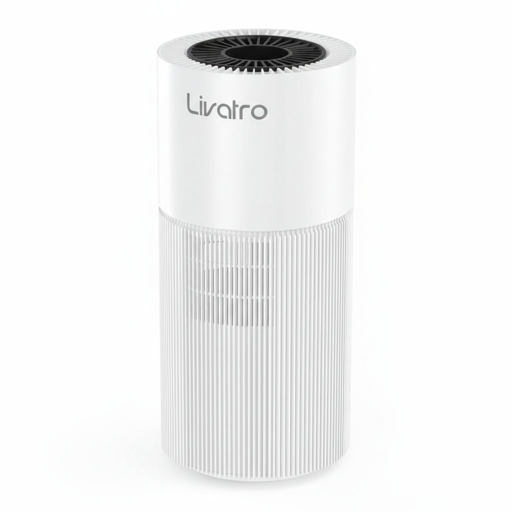 Smart Evaporative Humidifier for Whole House, 8L Top Fill Tank, Auto Drying Filter, Invisible Mist for Bedroom & Baby Sleep