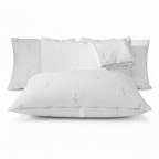 FeelAtHome Cooling Body Pillow Cover - 65% Polyester 35% Bamboo Rayon, Waterproof, Soft Zippered Pillowcase, 20x54 Inch