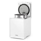 Livatro 3L Stainless Steel Warm Mist Humidifier, Easy Clean, Warm Steam, Sleep Mode & Auto-off, Healthy Air for Bedroom & Living Room