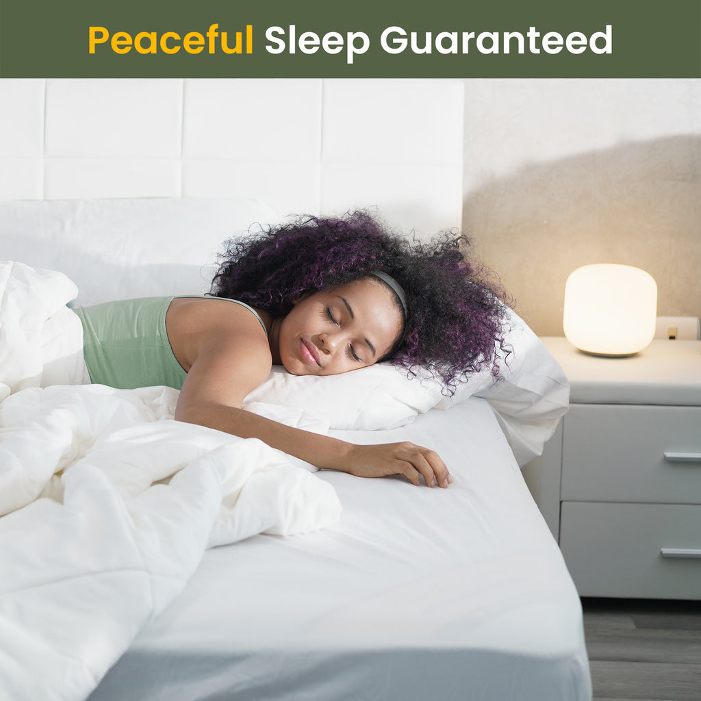 Fairpeak mattress protector peaceful sleep lifestyle