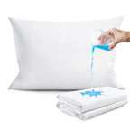 Faunna waterproof pillow protector water pour test image