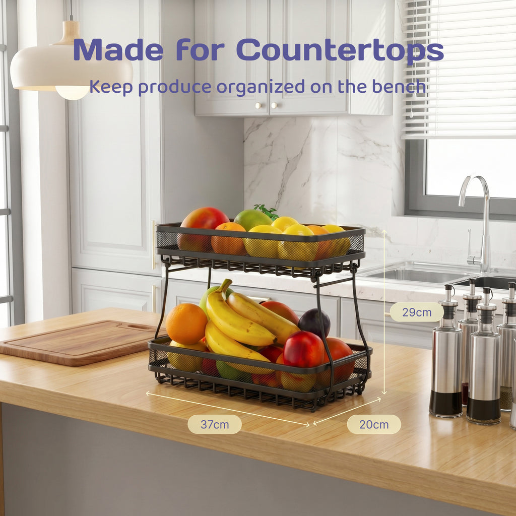 Adivo fruit basket made for countertops