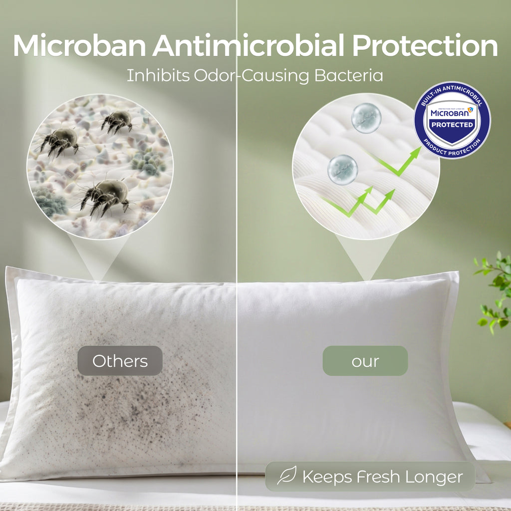 Faunna FCCT pillowcases Microban antimicrobial protection image