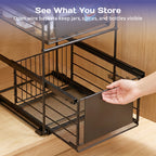 Adivo organizer open basket design