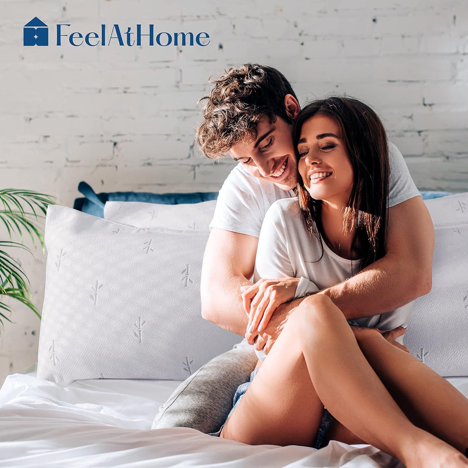 FeelAtHome Cooling Body Pillow Cover - 65% Polyester 35% Bamboo Rayon, Waterproof, Soft Zippered Pillowcase, 20x54 Inch