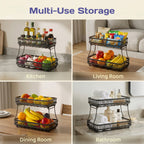 Adivo fruit basket multi-use storage