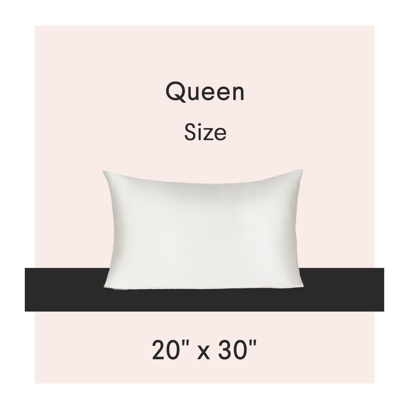 FAUNNA 100% Silk Lyocell Pillowcase Queen Size (1P)