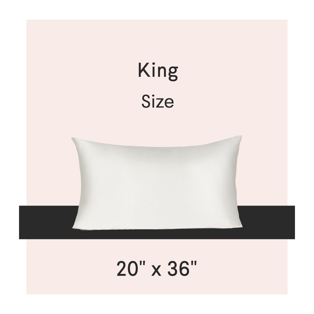 FAUNNA 100% Silk Lyocell Pillowcase King Size (1P)