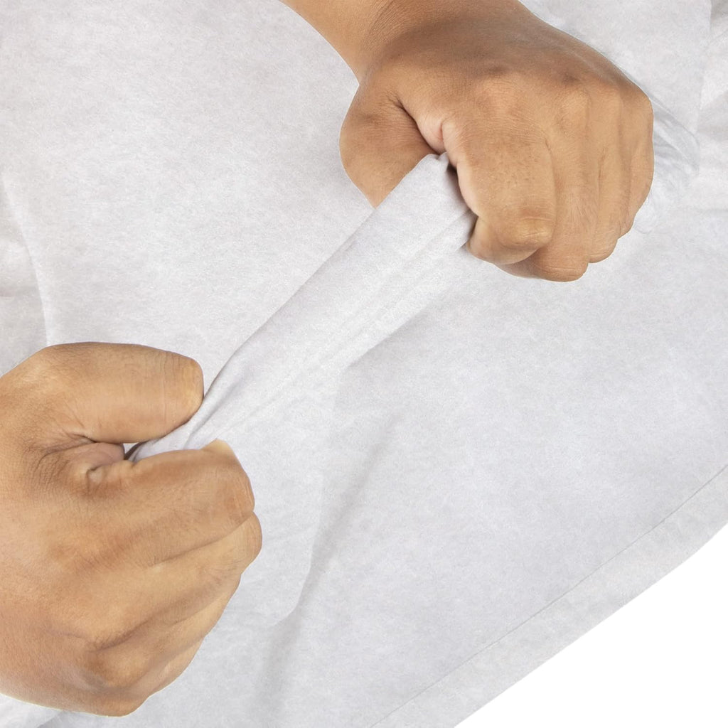 FeelAtHome Waterproof Mattress Cover Twin - 100% Cotton Terry, Soft, Breathable, Noiseless, Fitted Protector, White