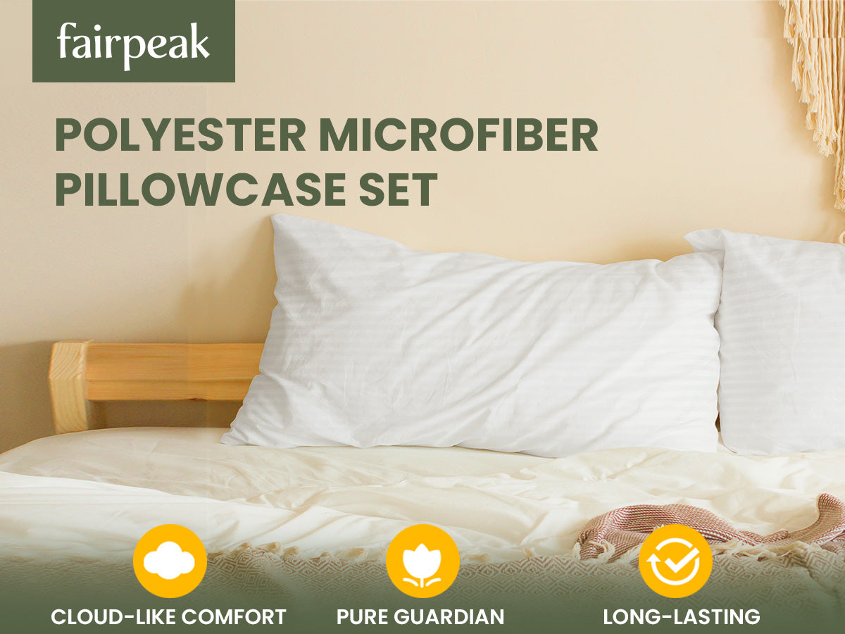 Fairpeak white body pillowcase body size main image