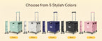Viviendo 65L foldable shopping trolley cart five color options