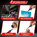 AFA TOOLING- Extendable Neck Hand Reamer with 15 Blades, Works on PVC, Copper, Plastic, Resin, 3D Prints