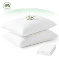 FAUNNA Dust Mite Proof Pillow Protector – 600TC 100% Cotton, Microban Antimicrobial, Zippered Enclosure, OEKO-TEX