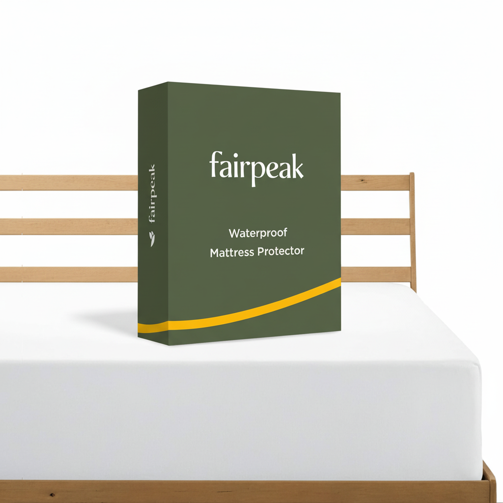 Waterproof Mattress Protector, Dust Mite & Allergen Resistant, Soft Breathable Noiseless Cover