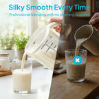 Livatro Nut Milk Maker – 50.7oz, 12-in-1 Automatic, Detachable Glass Jar, Self-Clean, 24H Delay & Keep Warm, BPA Free