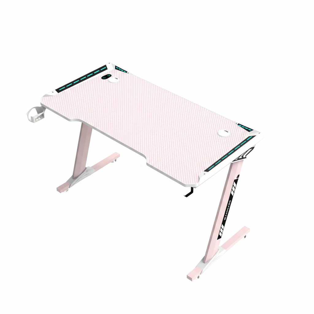 Viviendo Gaming Desk with RGB lighting