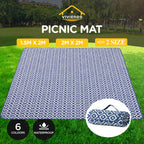 ADIVO Waterproof Outdoor Picnic Rug Blanket