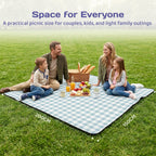 ADIVO Waterproof Outdoor Picnic Rug Blanket Classic