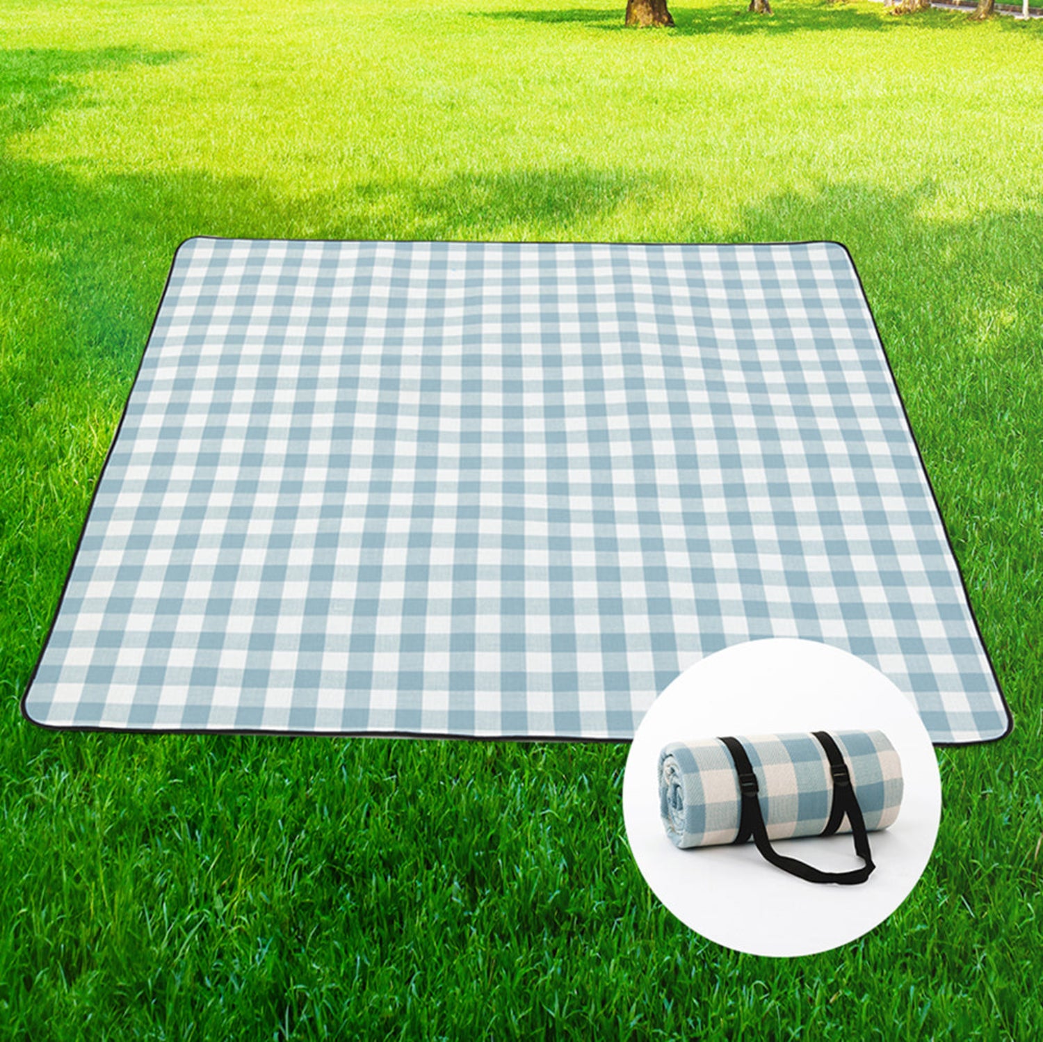 ADIVO Waterproof Outdoor Picnic Rug Blanket Classic