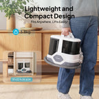 Livatro Upholstery Cleaner Machine – 16kPa Suction, 600W, 2300ml Tank, Self-Cleaning Hose, Portable Carpet & Sofa Spot Cleaner
