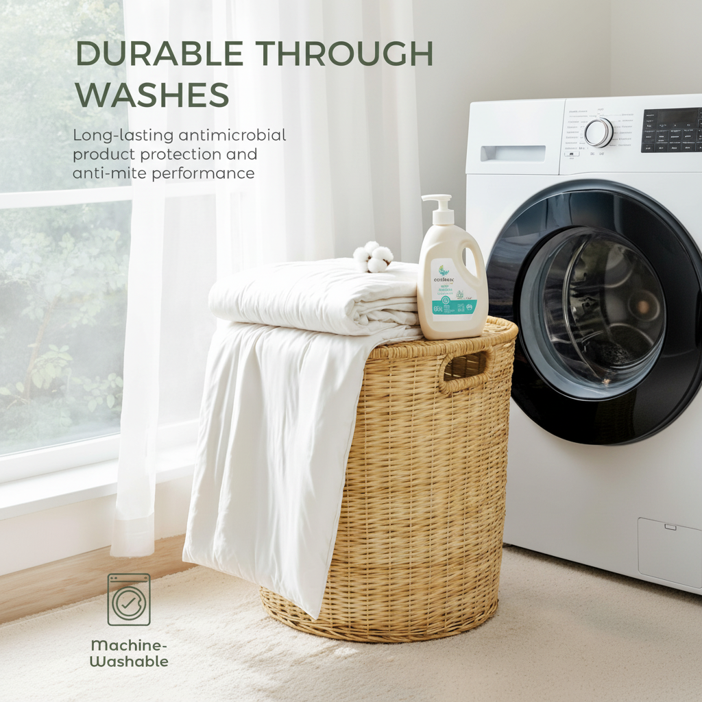 FAUNNA 100% Cotton Duvet Cover, Hypoallergenic White Zipper Comforter Cover, Bed Bug Proof, Breathable & Antimicrobial Protector (Twin XL)