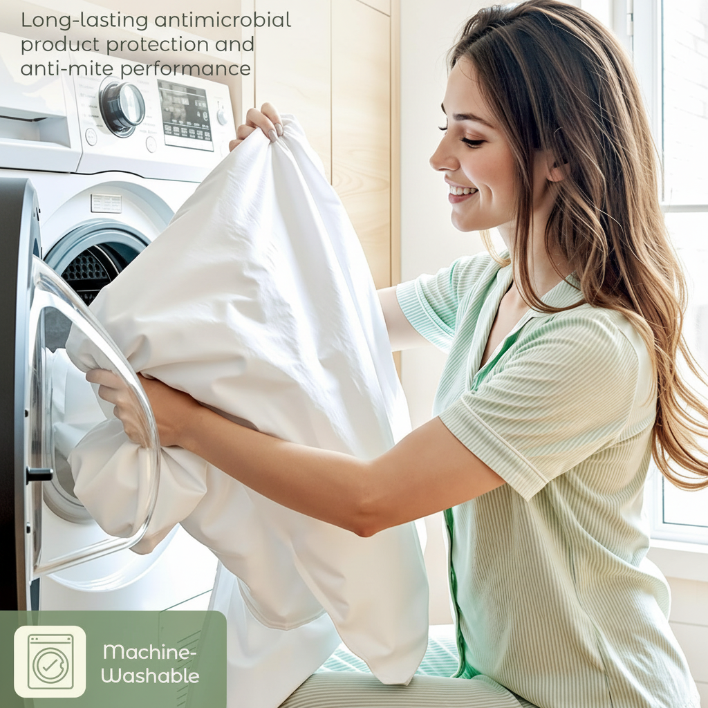 FAUNNA Cotton Mattress Encasement, Zippered, Bed Bug & Dust Mite Proof, Hypoallergenic, Noiseless (Queen 16")