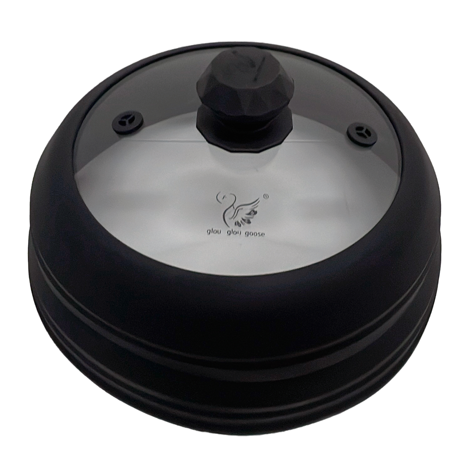 Microwave Vented Glass Cover and Multifunction Silicone Splatter Guard Lid