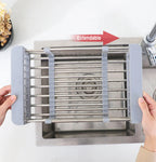Expandable In Sink Kitchen Dish Drying Rack, Over The Sink Dish Drainer in Stainless Steel and ABS