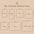 FeelAtHome Bed Sheet Holder Straps – Criss-Cross Suspenders Keep Fitted or Flat Sheets in Place for Twin, Queen & King Mattresses