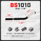AFA TOOLING- Extendable Neck Hand Reamer with 15 Blades, Works on PVC, Copper, Plastic, Resin, 3D Prints