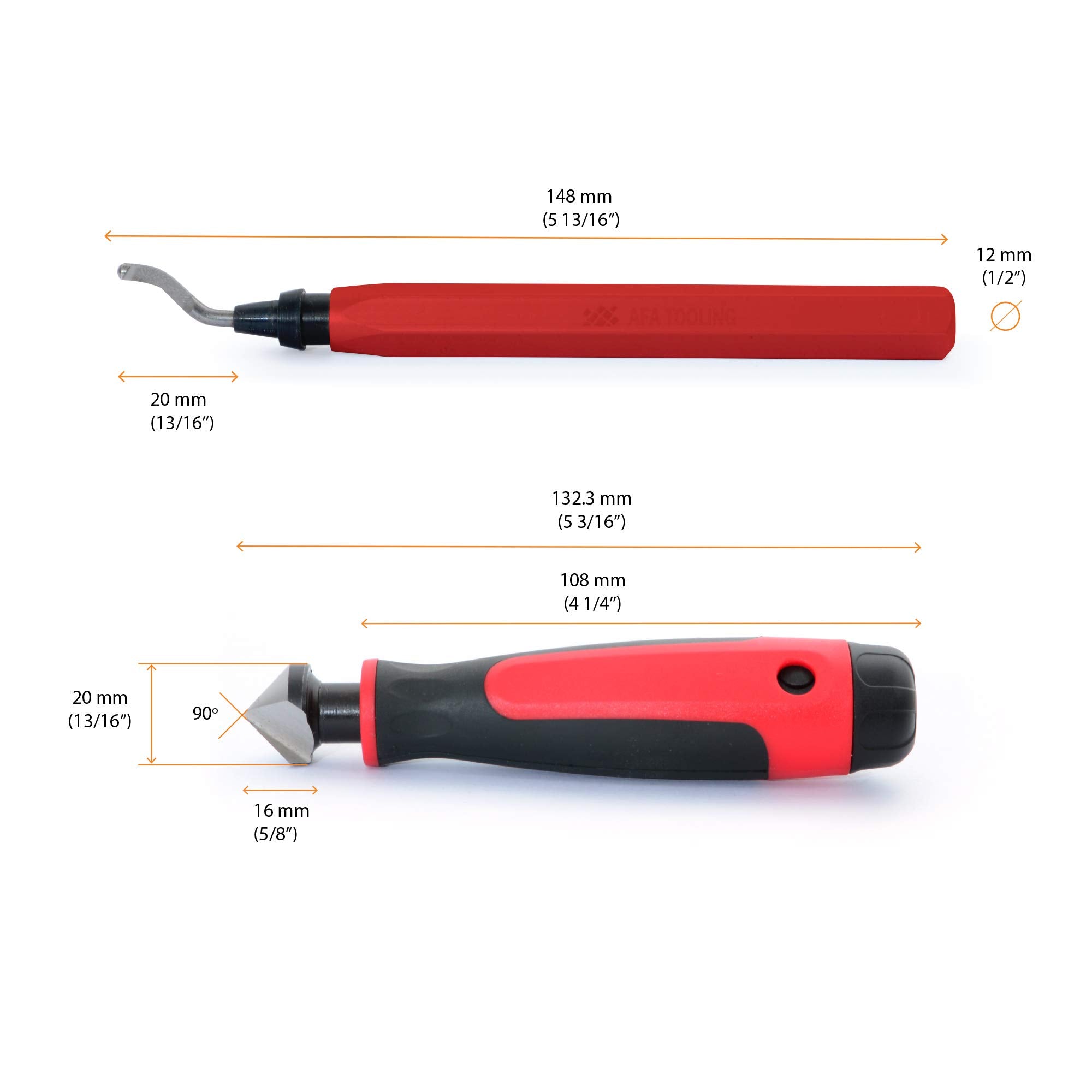 AFA TOOLING- Extendable Neck Hand Reamer with 15 Blades, Works on PVC, Copper, Plastic, Resin, 3D Prints