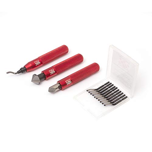 AFA TOOLING- Extendable Neck Hand Reamer with 15 Blades, Works on PVC, Copper, Plastic, Resin, 3D Prints