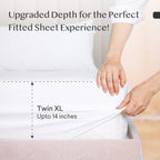 Fitted Sheet - White gallery image 6
