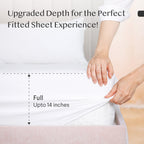 Fitted Sheet - White gallery image 7