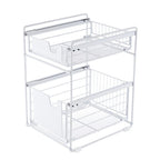 Advio Pantry Kitchen Organiser Sauce Rack Spice Storage with sliding drawers in Carbon Steel