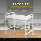 Adivo Microwave Oven Shelf Rack Adjustable Metal Kitchen Organiser Storage 2 Tier