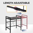 Adivo Microwave Oven Shelf Rack Adjustable Metal Kitchen Organiser Storage 2 Tier