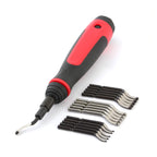 AFA TOOLING- Extendable Neck Hand Reamer with 15 Blades, Works on PVC, Copper, Plastic, Resin, 3D Prints