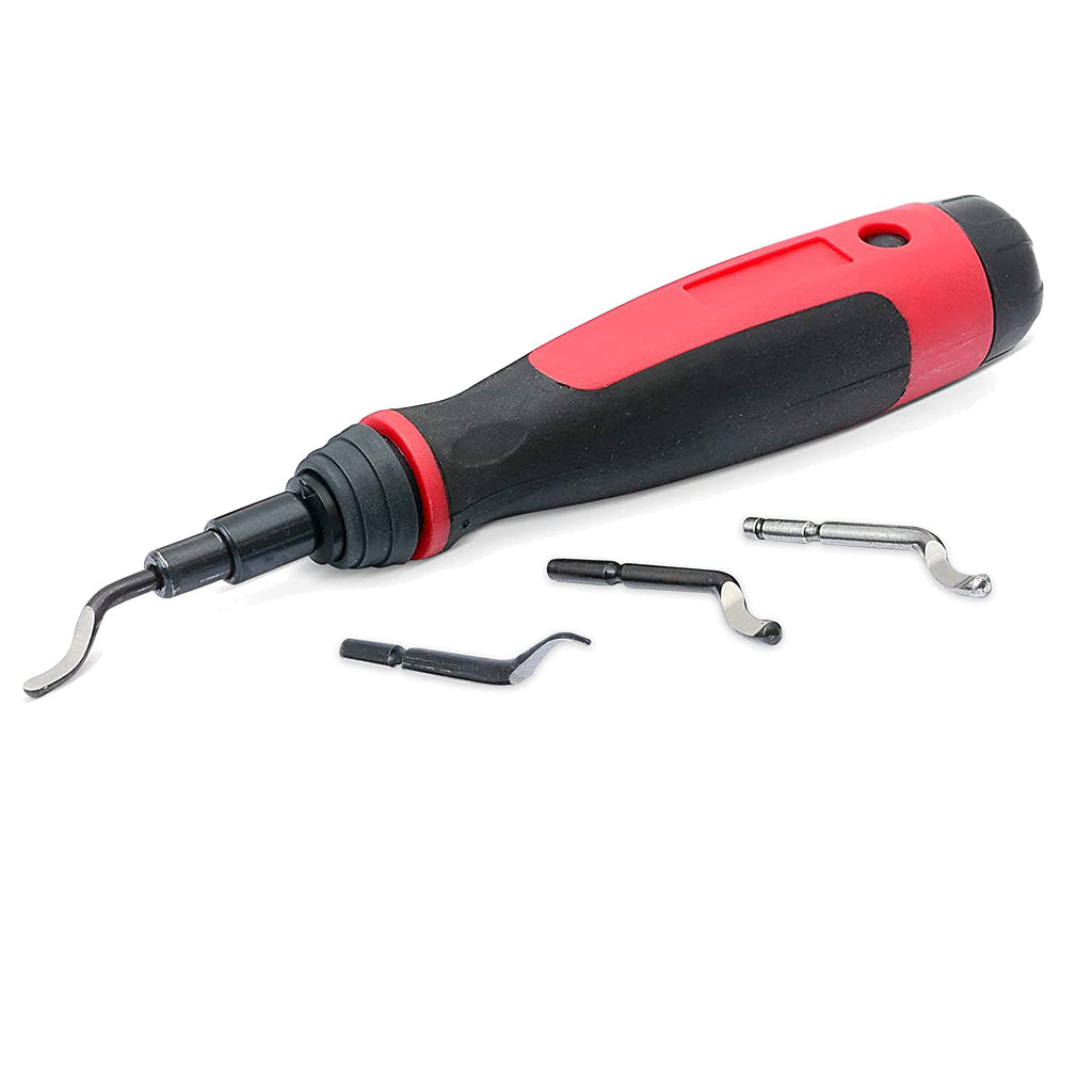 AFAT Deburring Tool - Extendable Neck Hand Reamer with 15 Blades, Works on PVC, Copper, Plastic, Resin, 3D Prints