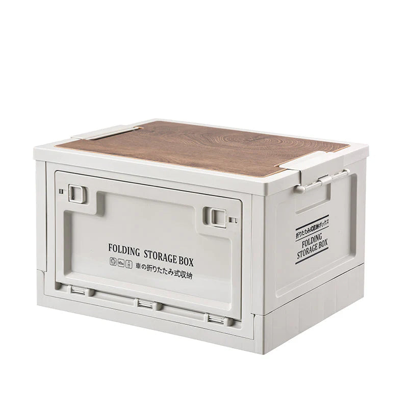 Viviendo Portable Heavy Duty 3-Way Open Camping Storage Box Foldable and Stackable Container