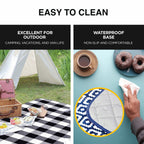 ADIVO Waterproof Outdoor Picnic Rug Blanket