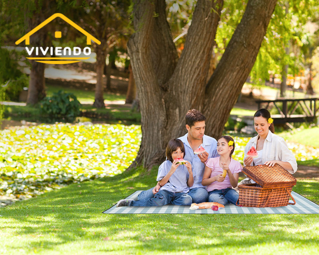 ADIVO Waterproof Outdoor Picnic Rug Blanket Classic